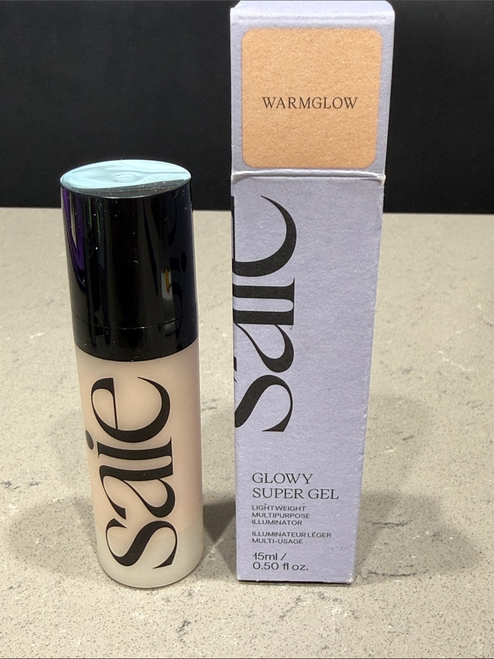 Saie Glowy Super Gel Illuminator — Warmgolw, new/unopened